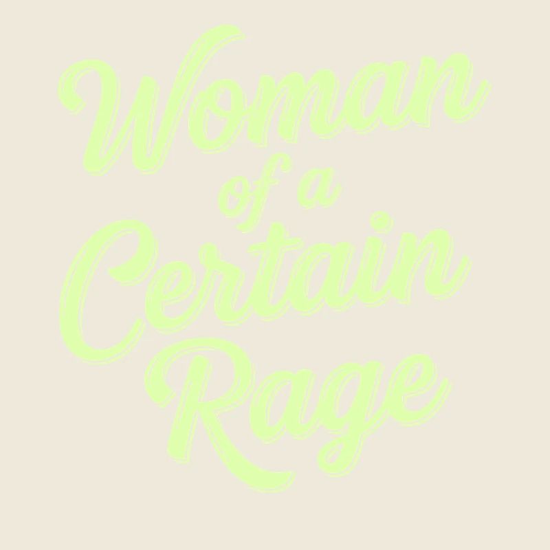 Déclaration de femme d’une certaine rage