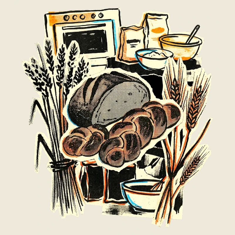 Baking Baker Vintage