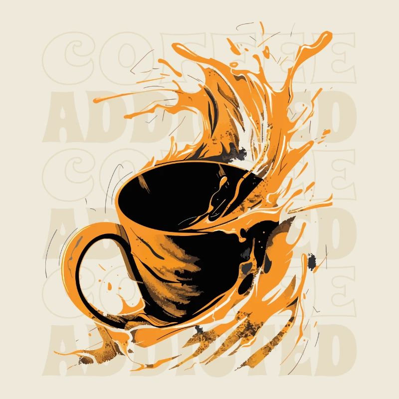 Kaffee Kaffeesüchtig Kaffeetrinker Kaffeetasse