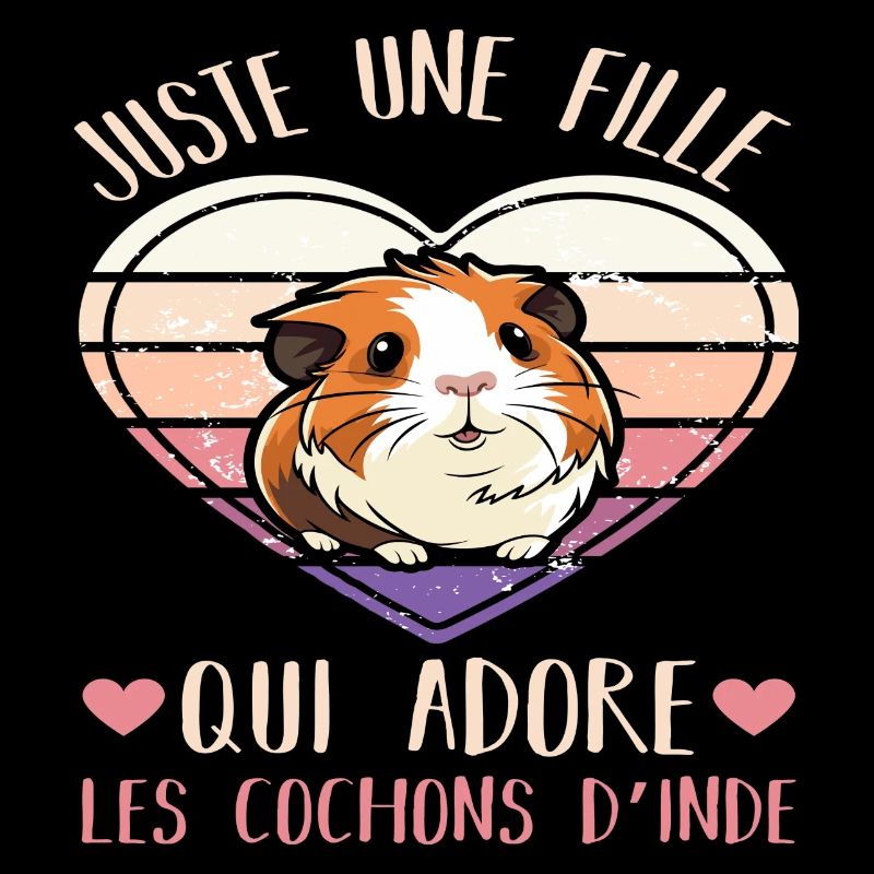 Juste une fille qui adore les cochons d' Inde
