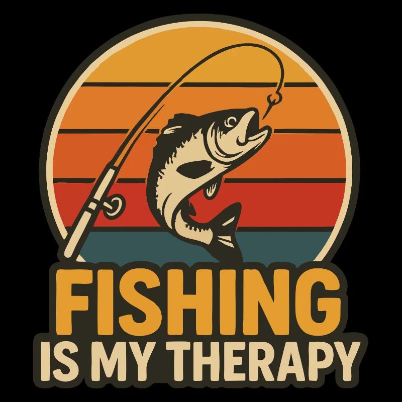 Fishing is my therapy