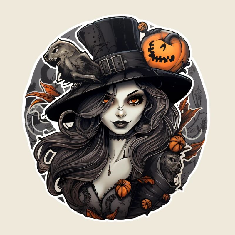 Sorcière d’Halloween