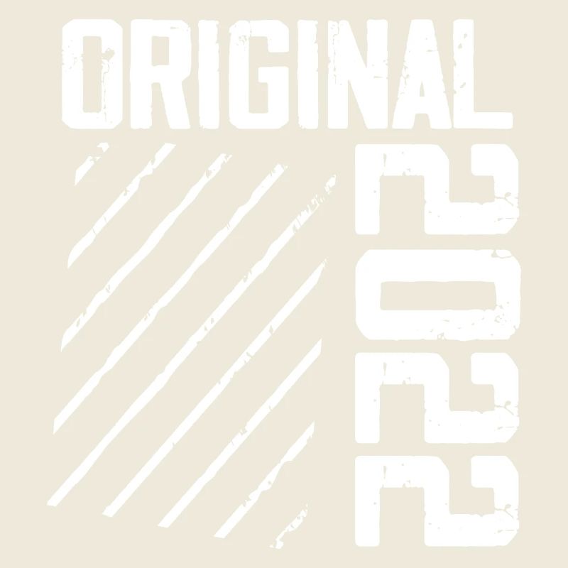 Original 2022 2e Anniversaire Cadeau Retro