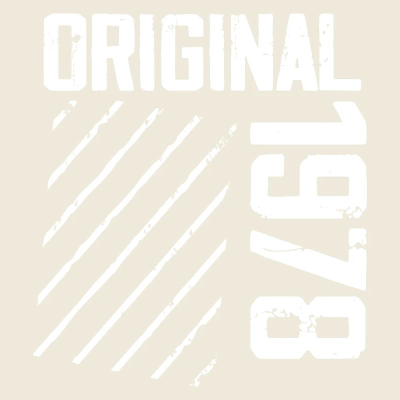 Original 1978 46e Anniversaire Cadeau Retro