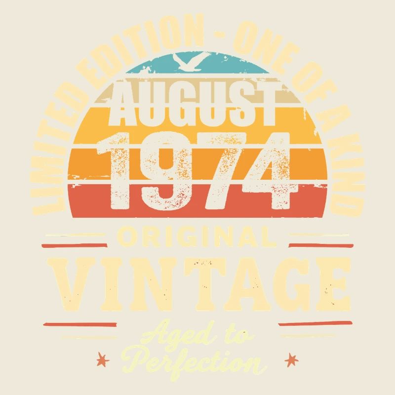 August 1974 Geburtstag August 1974