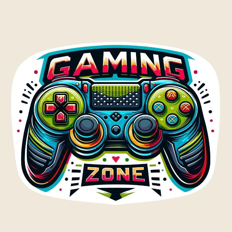 Gaming Zone - Controller Illustration