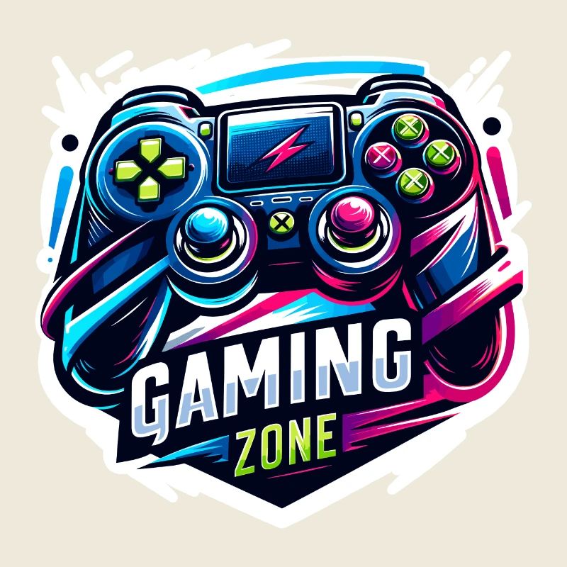 Gaming Zone - Controller Illustration