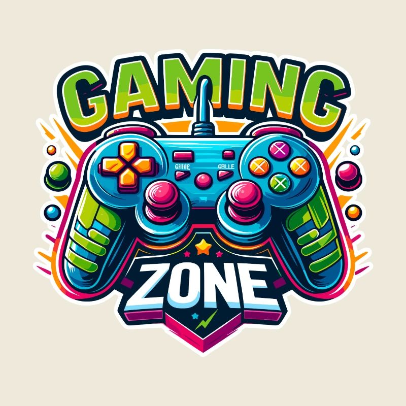 Gaming Zone - Controller Illustration