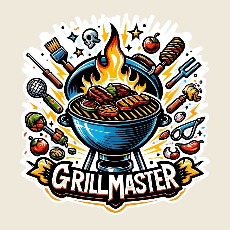 GrillMaster - Grill Illustration
