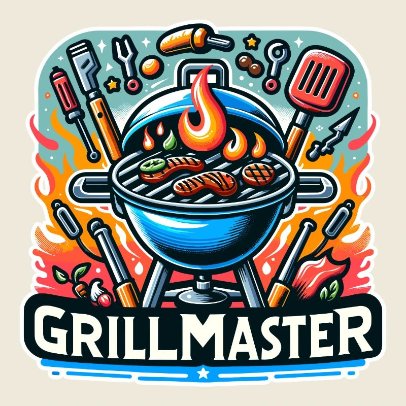 GrillMaster - Grill Illustration