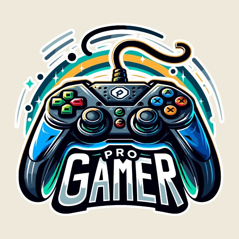 Pro Gamer - Illustration de manette