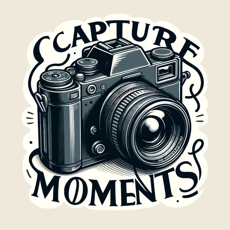 Capture Moments - Kamera Illustration