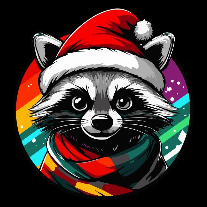 raton laveur Noël