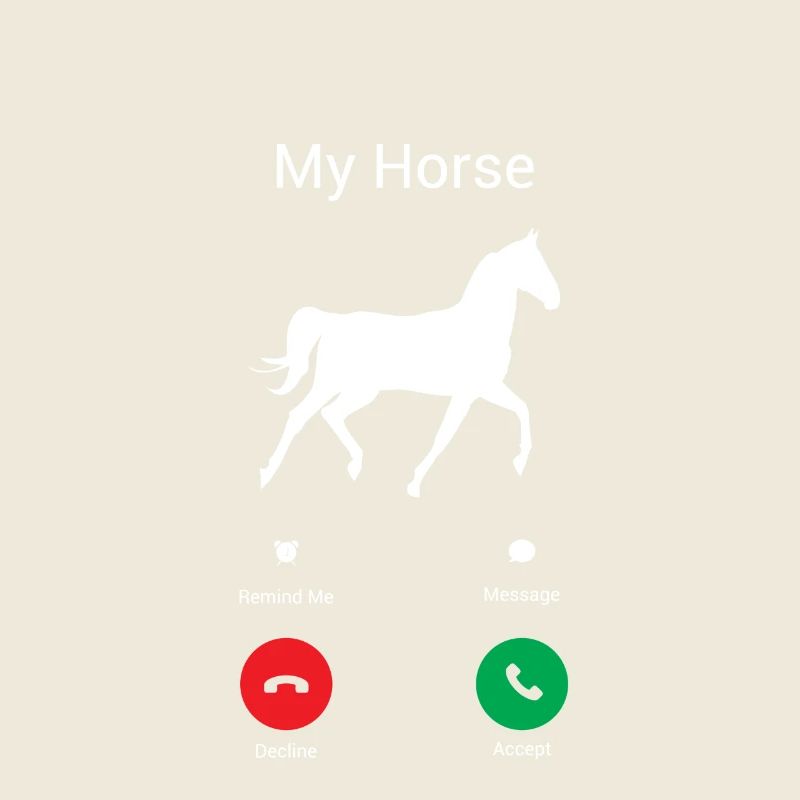 Mein Pferd ruft an
