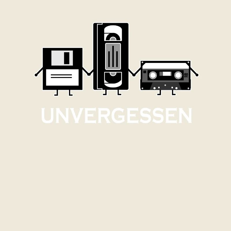 Unvergessen Diskette VHS Kassette