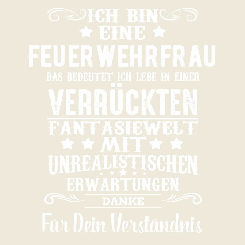 ich bin eine Feuerwehrfrau