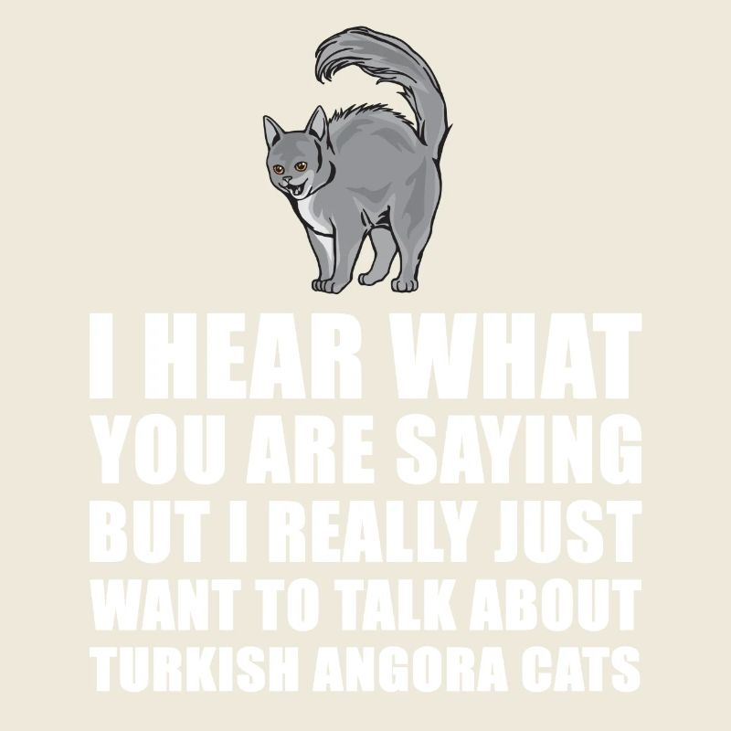 Türkisch Angora Cat nettes Geschenk