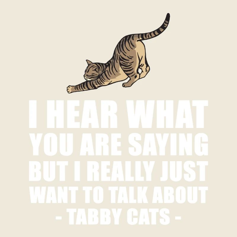 Tabby-Katze nettes Geschenk