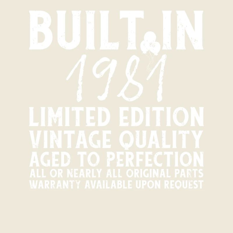 Construit en 1981!