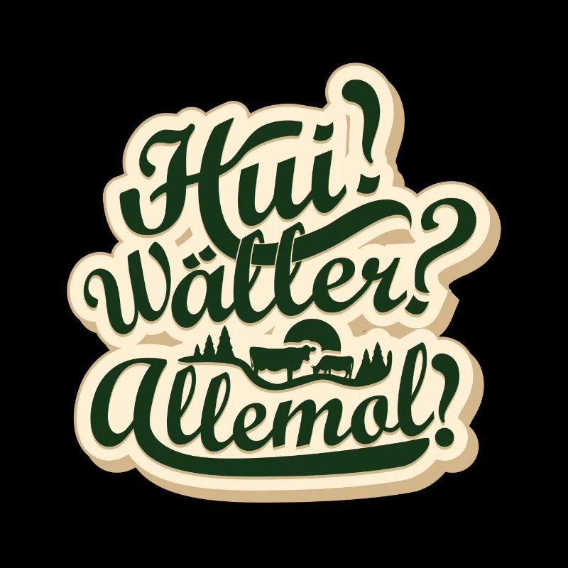 Typischer Westerwälder Kneipenspruch GESCHENK