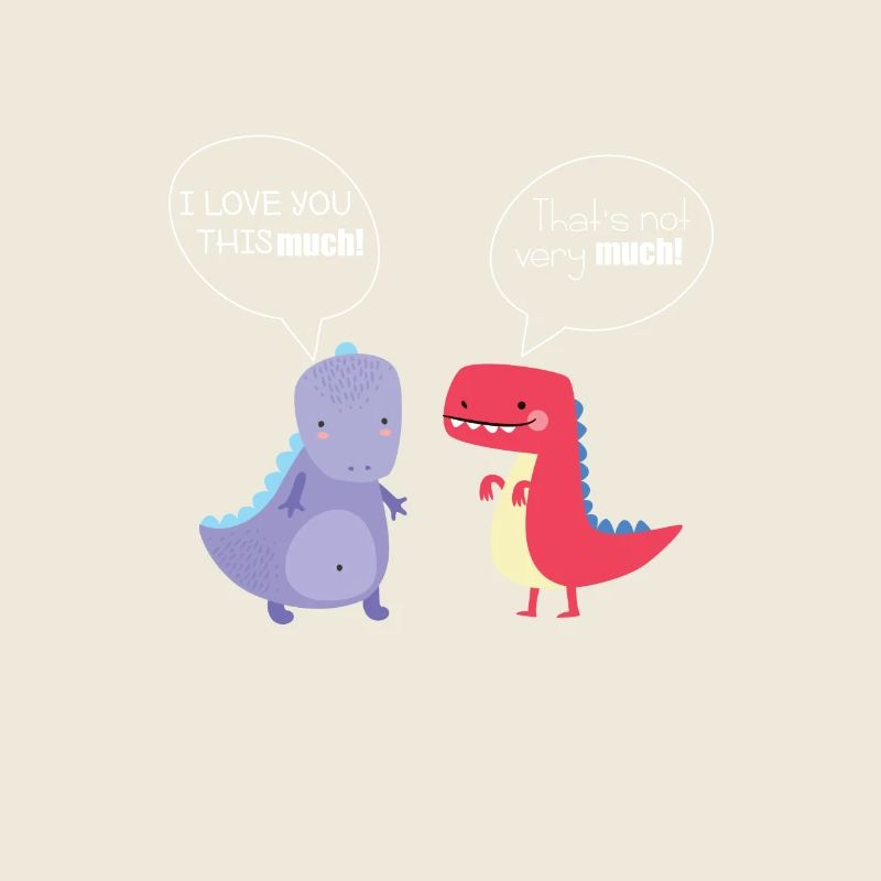 Paare Liebe Valentinstag Geschenk Dino T-Rex