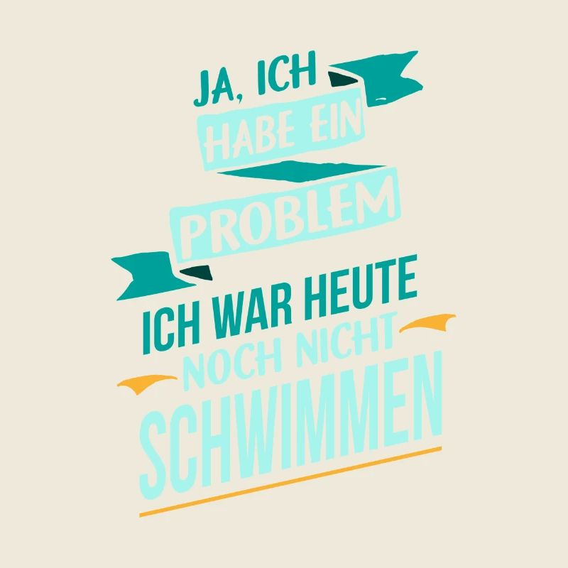 Schwimmen Sport Problem ich liebe Geschenk