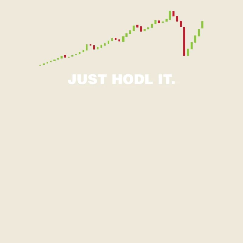 Juste HODL Ripple Cryptocurrency Numérique Blockchain