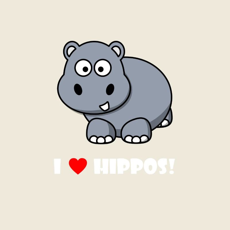 I LOVE HIPPOS # 1