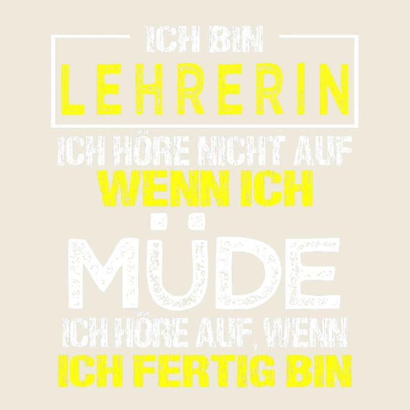 Ich bin Lehrerin Geschenk Unterricht Schule Lehr