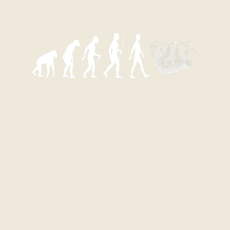 Faultier Evolution Mädchen Kawaii Geschenk Tiere