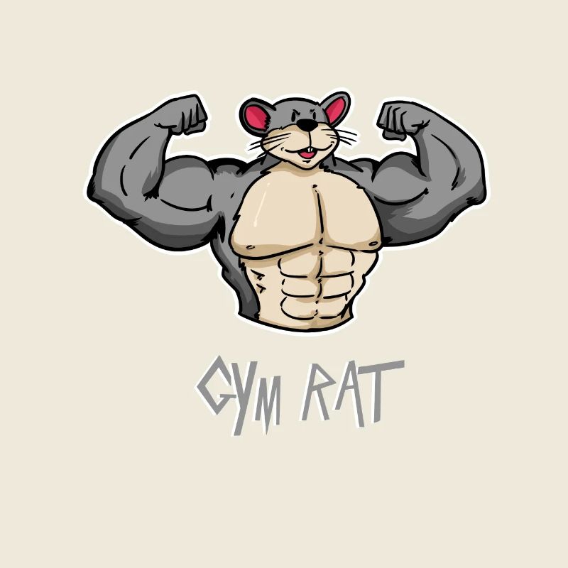 Fitness Rate - Mouse - Weightlifting - Bodybuilder