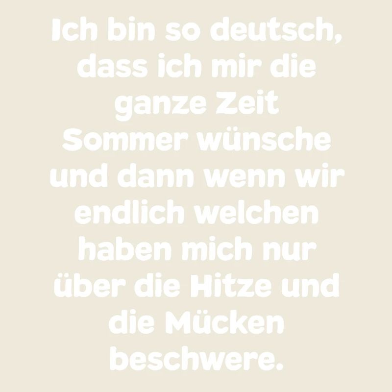 Lustiger Spruch Typisch Deutsch