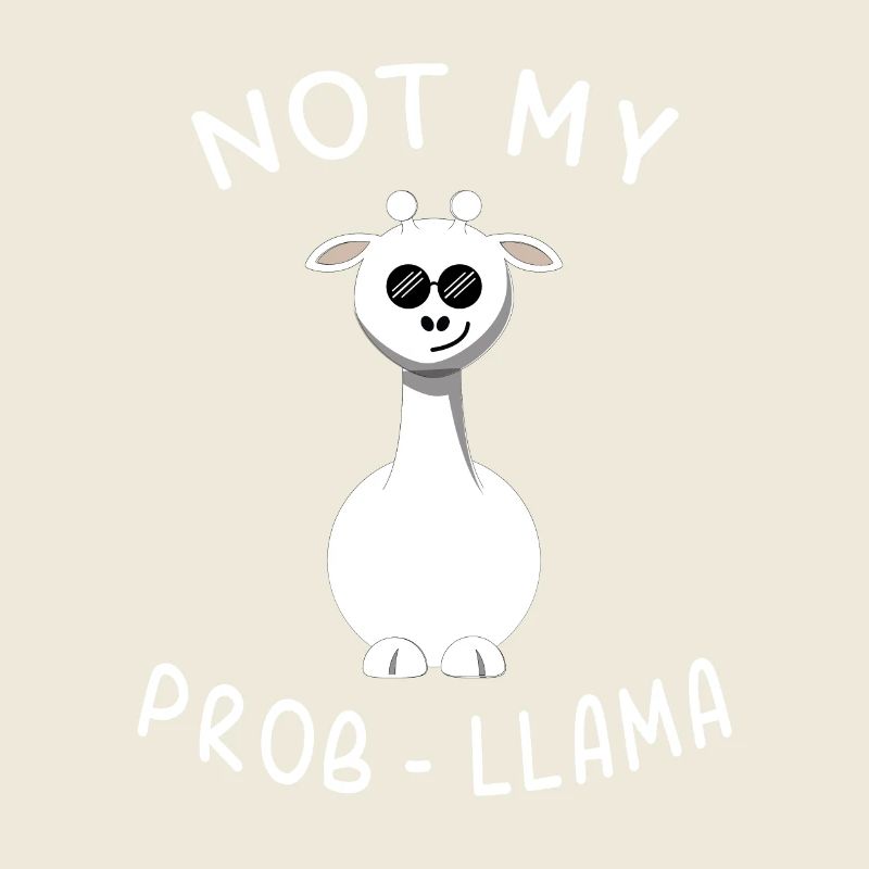 Lama drôle mignon