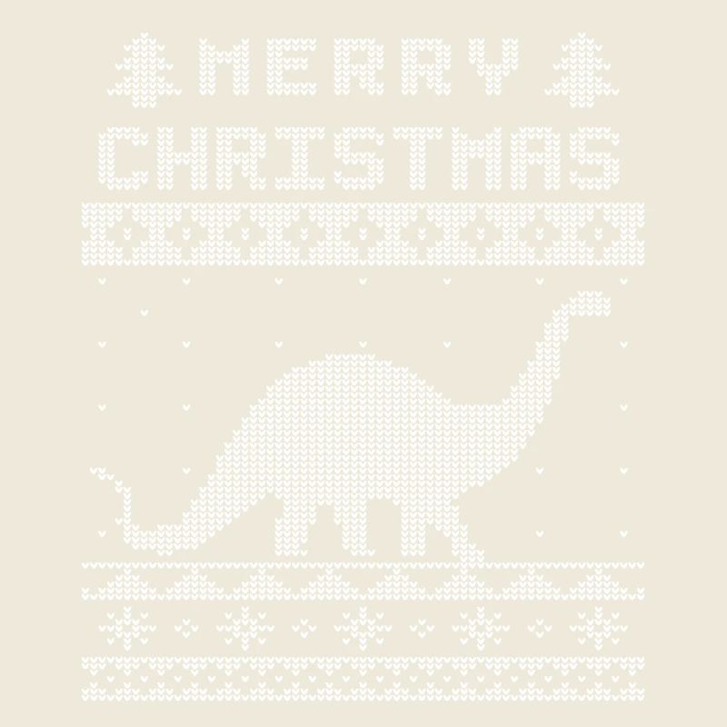 Édition de dinosaure de Noël laid