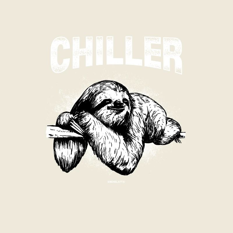 CHILLER Faultier Sloth Geschenk