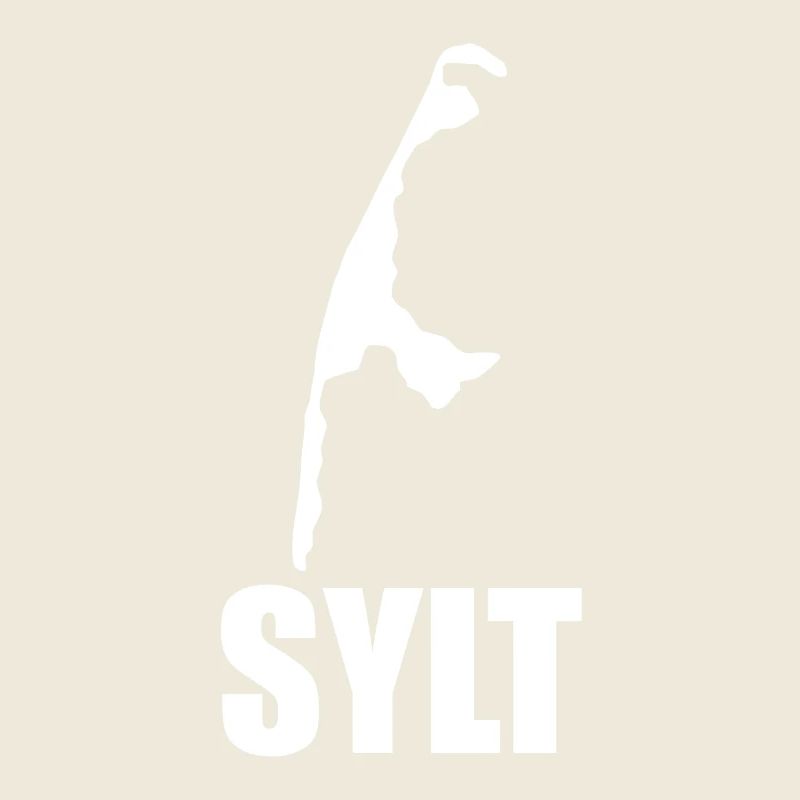 Sylt map city cool gift