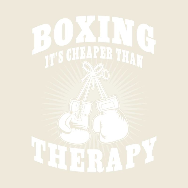 Boxing it's cheaper than Therapy