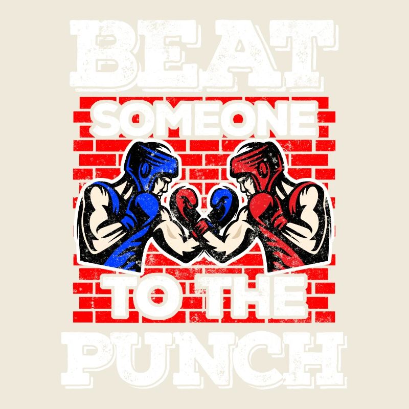 Cadeau cool mignon de boxe