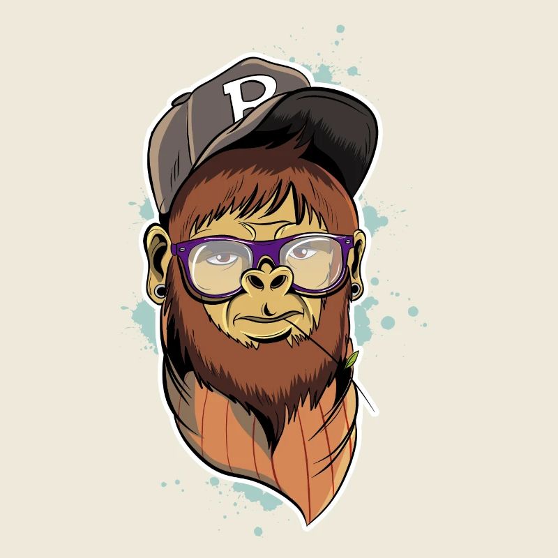 Singe Hipster