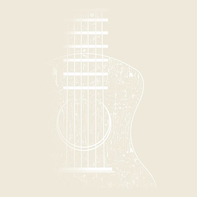 Vintage Gitarre Lake Shadow Band Musiker Geschenkidee