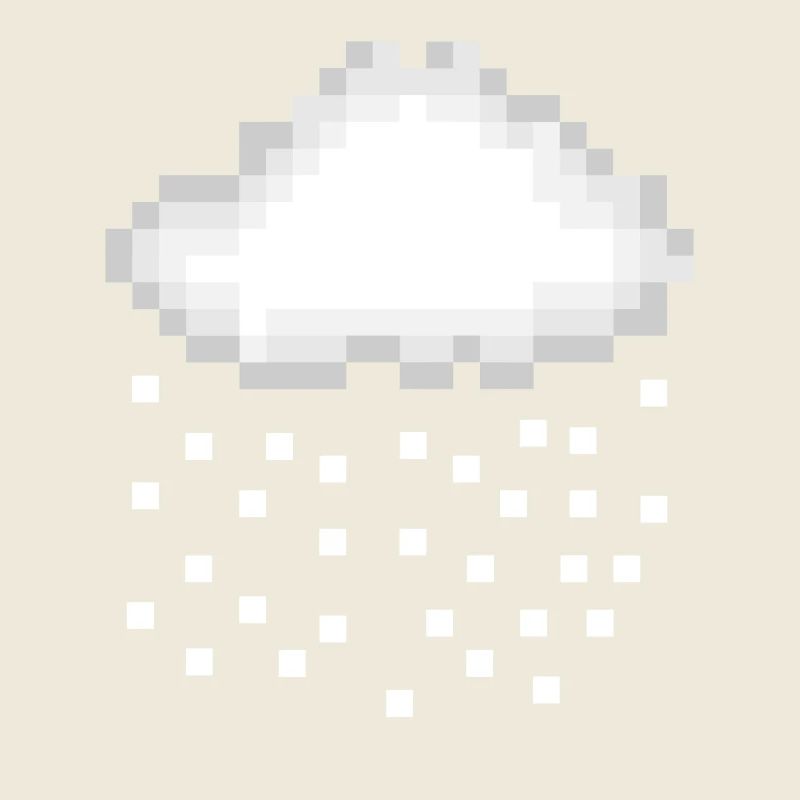 Schnee Pixel