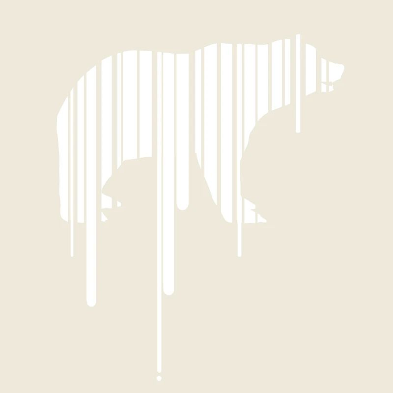 polar bear earth barcode save planet climate demo CO2