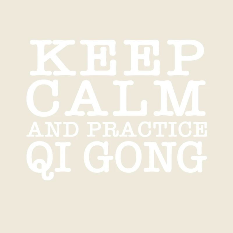 Qi Gong Tranquility Motif Shirt