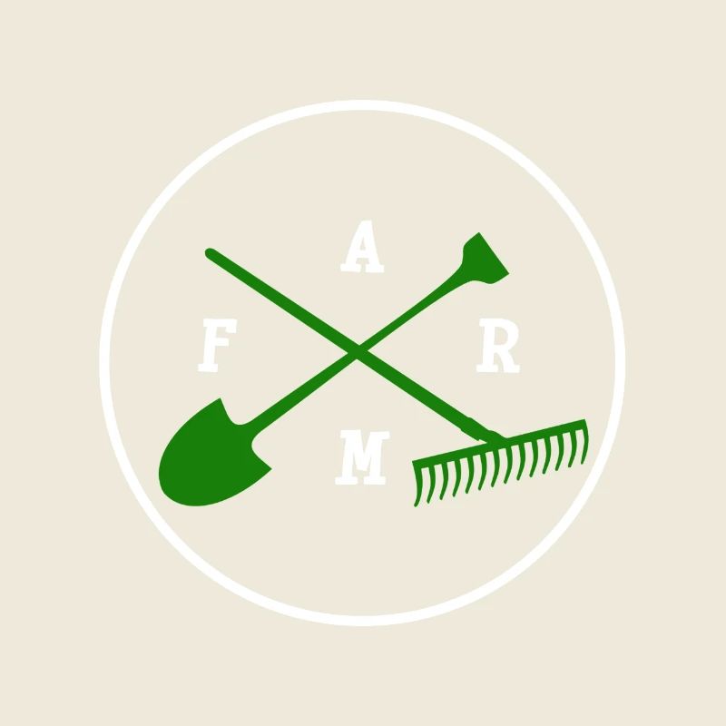 Farm with tools - Bauernhof mit Werkzeugen