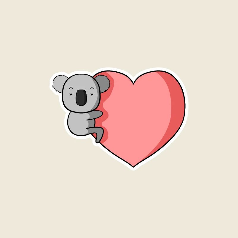 Koala Heart Hug