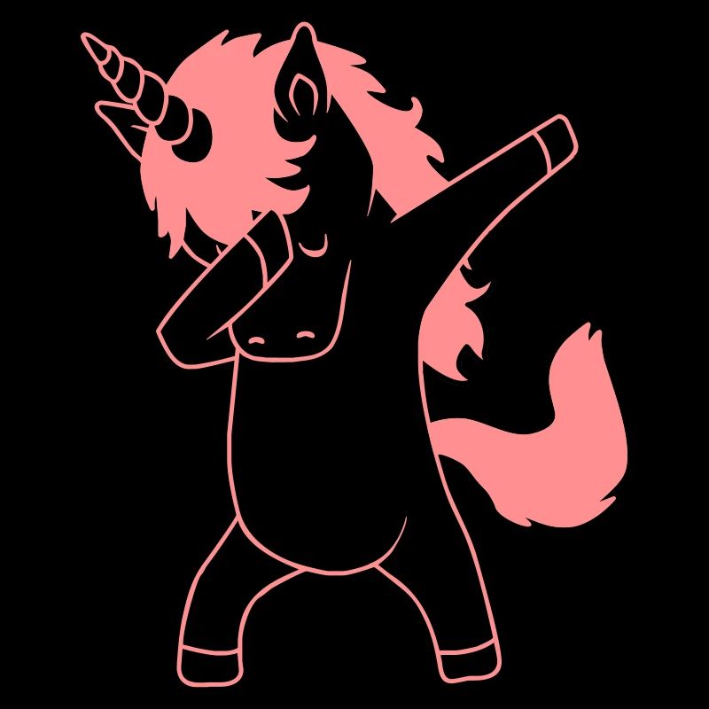 Dab Dancing Einhorn Dabbing Unicorn Tanz Kind