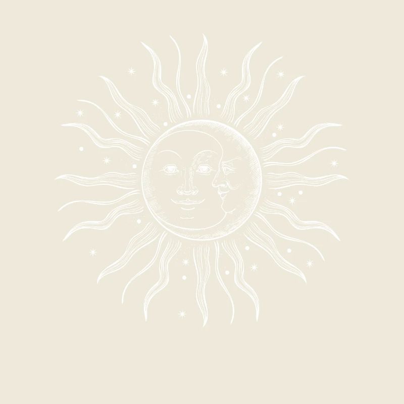 Mond Sonne Moon Sun