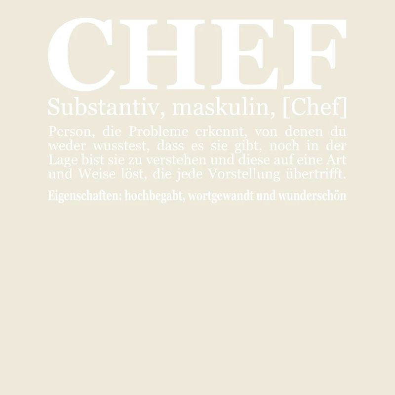 lustiges Chef Geschenk stolzer Chef Idee