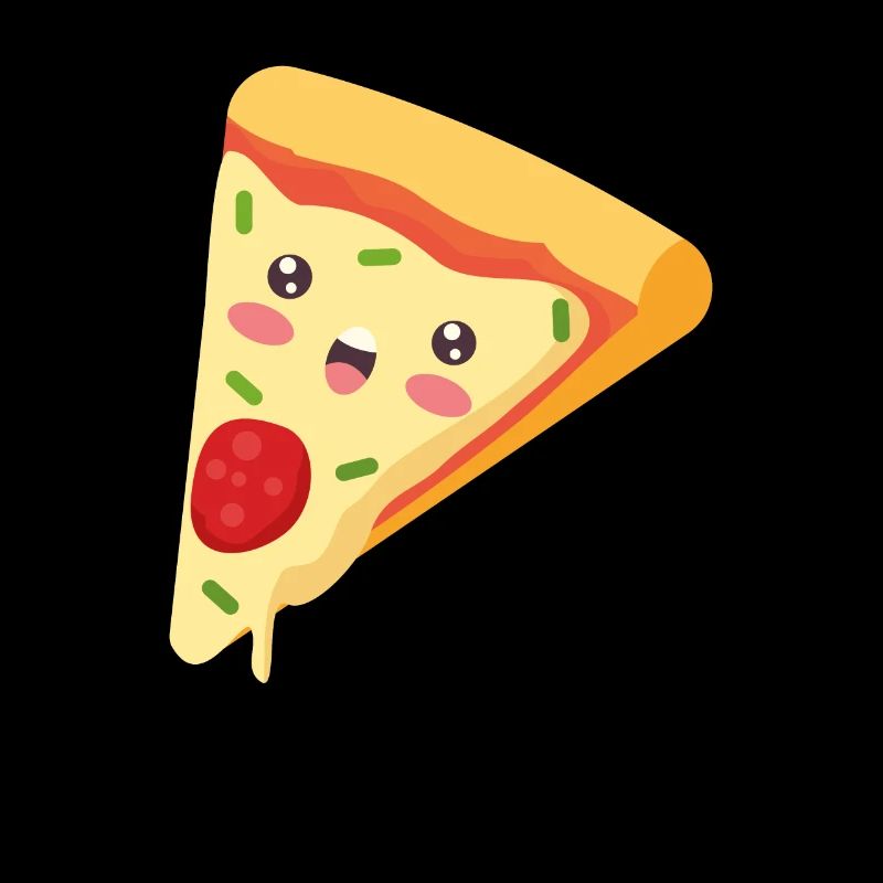 Pizza kawaii