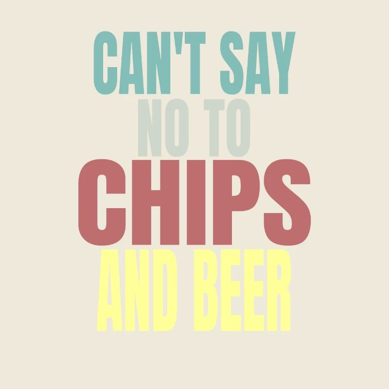 Chips and beer